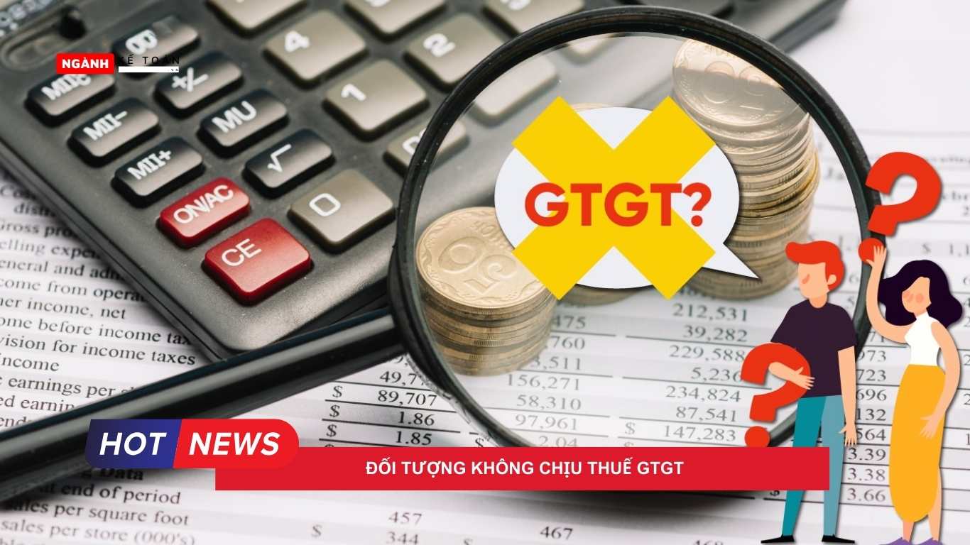 Đối tượng không chịu thuế GTGT