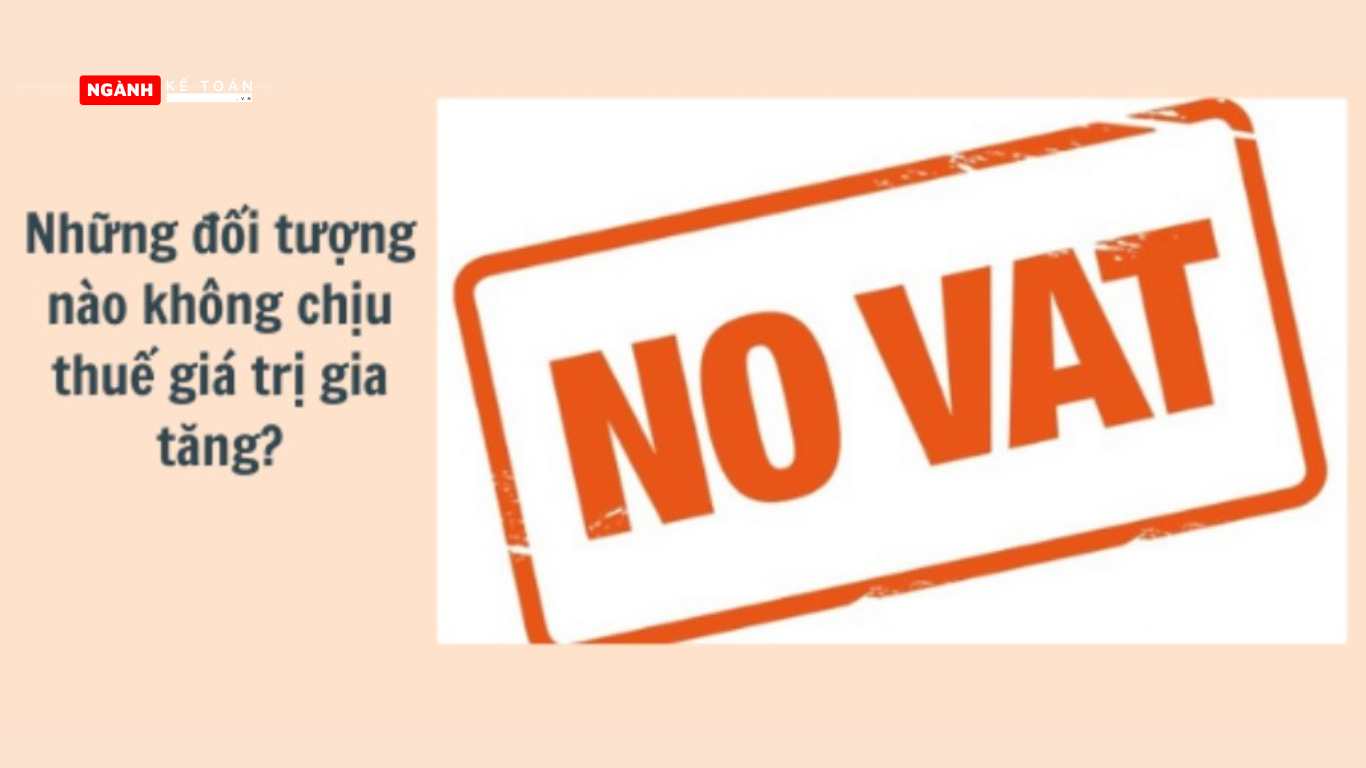 Đối tượng không chịu thuế gtgt