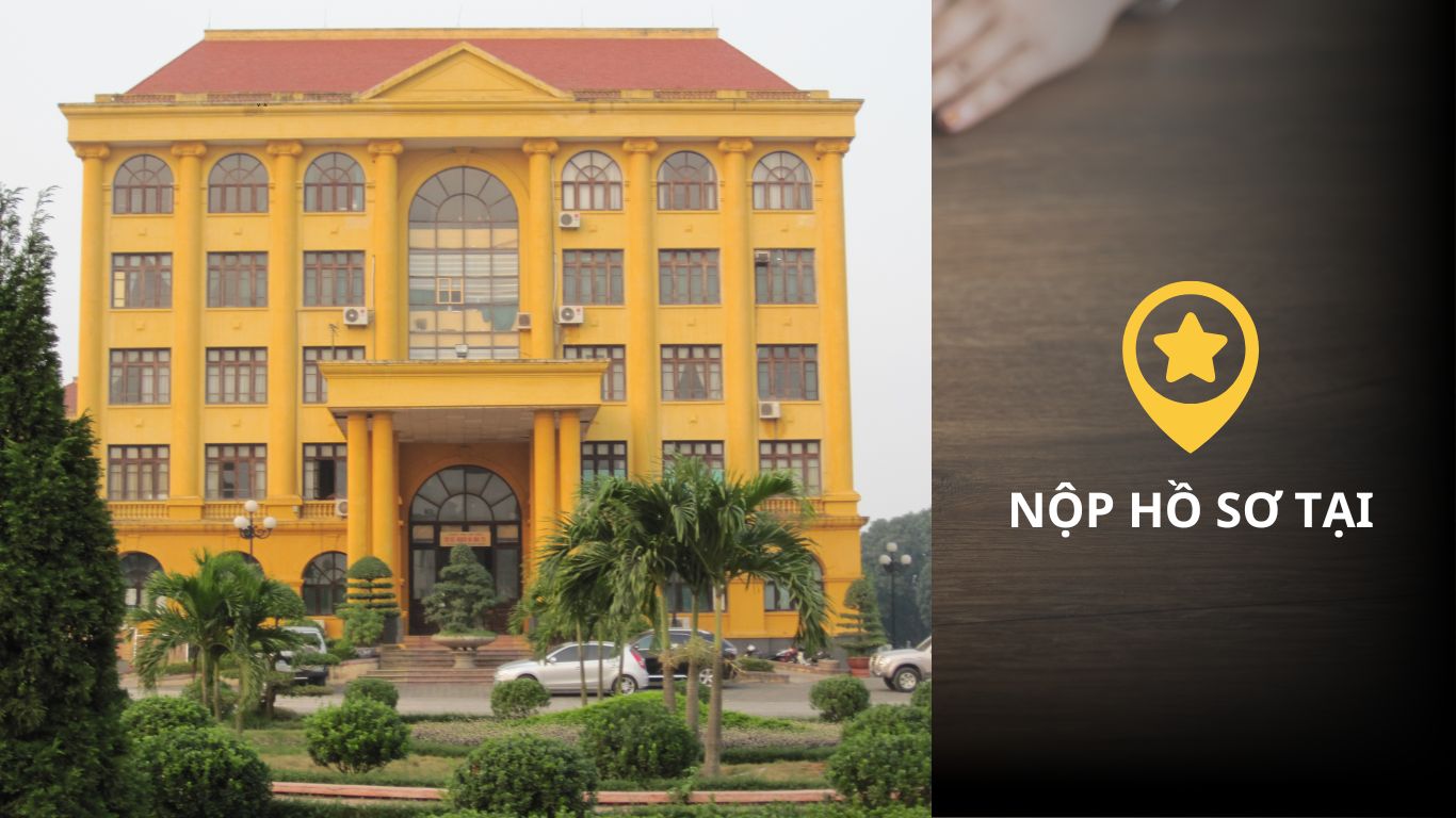 Nộp hồ sơ tại sở kế hoạch đầu tư Vĩnh Phúc