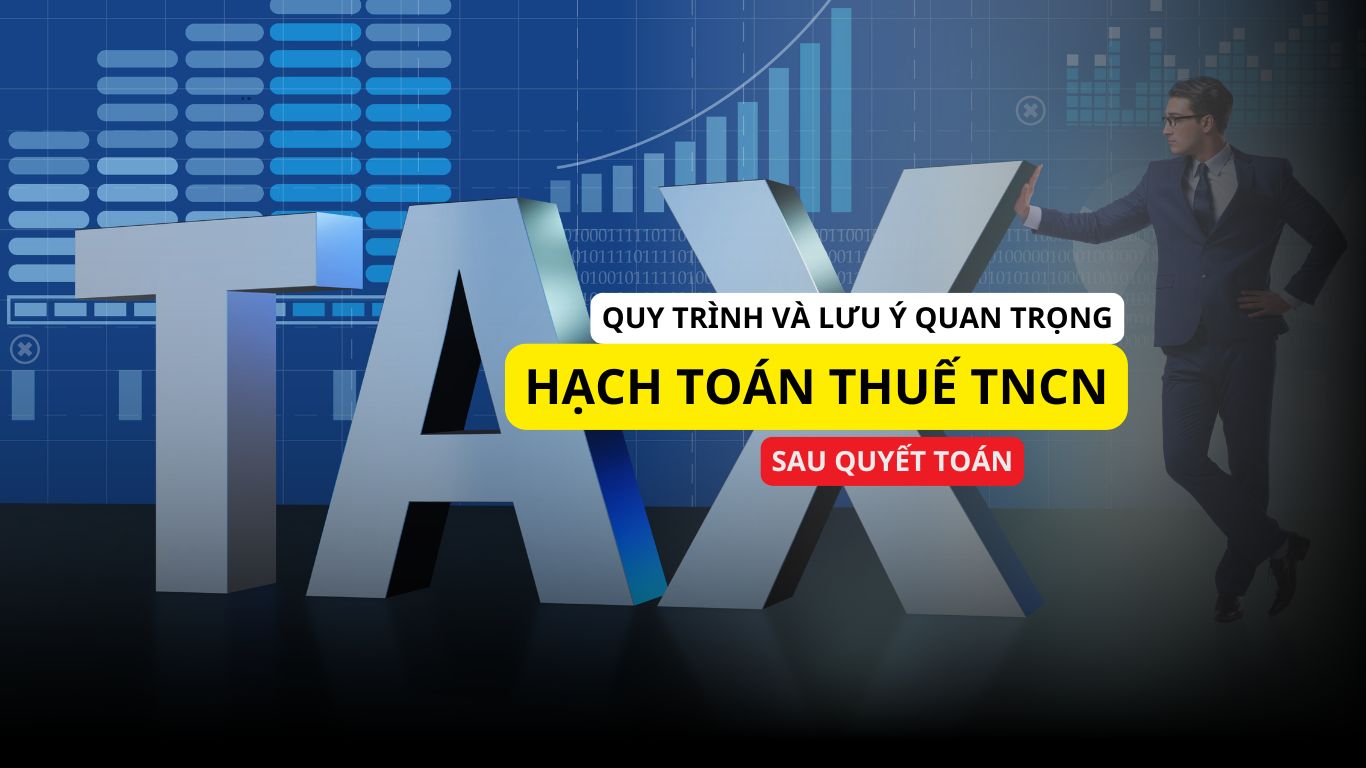 Hạch toán thuế TNCN sau quyết toán