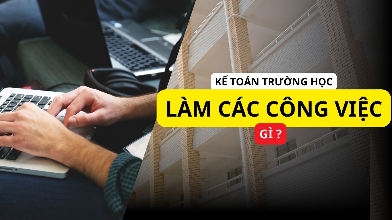 Kế toán trường học làm các công việc gì ?
