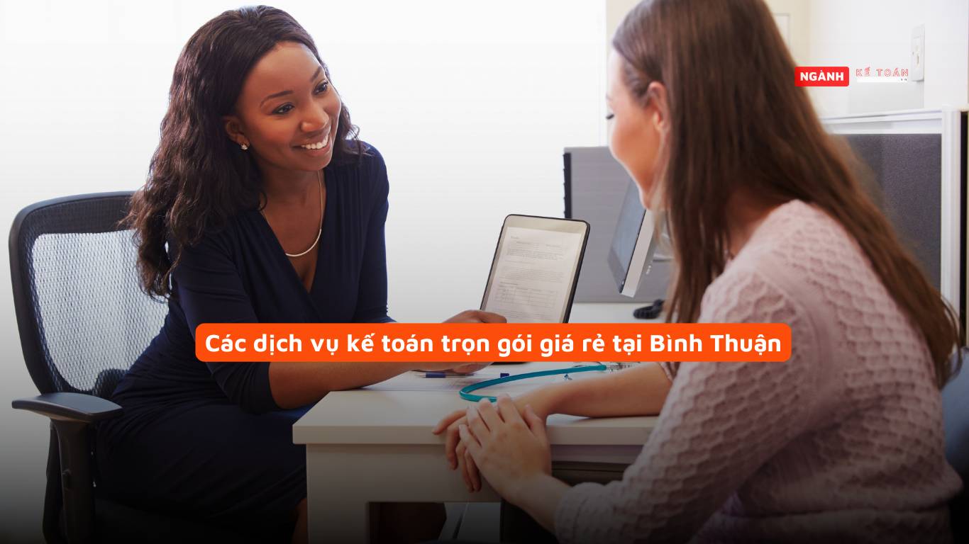 Các dịch vụ kế toán trọn gói tại Bình Thuận