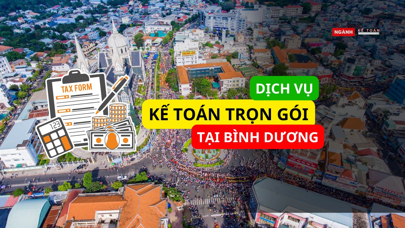 Dịch vụ kế toán trọn gói Bình Dương