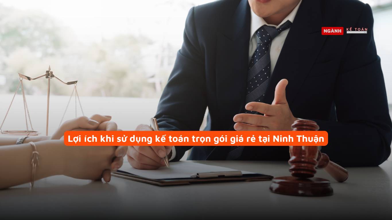 Lợi ích khi sử dụng kế toán trọn gói giá rẻ tại Ninh Thuận