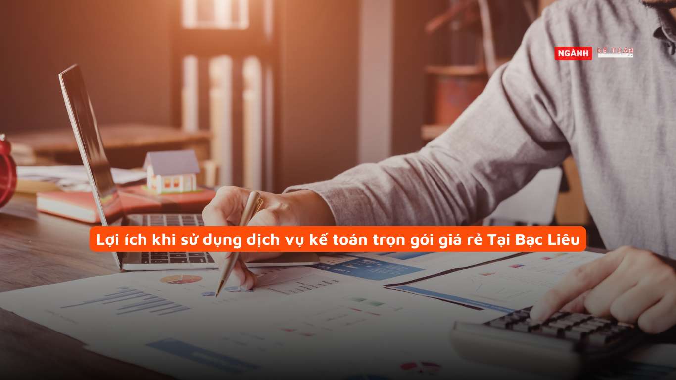 Lợi ích khi sử dụng dịch vụ kế toán trọn gói giá rẻ Tại Bạc Liêu Lợi ích khi sử dụng dịch vụ kế toán trọn gói giá rẻ Tại Bạc Liêu