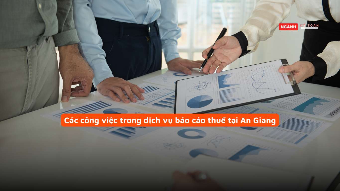 Các công việc trong dịch vụ báo cáo thuế tại An Giang
