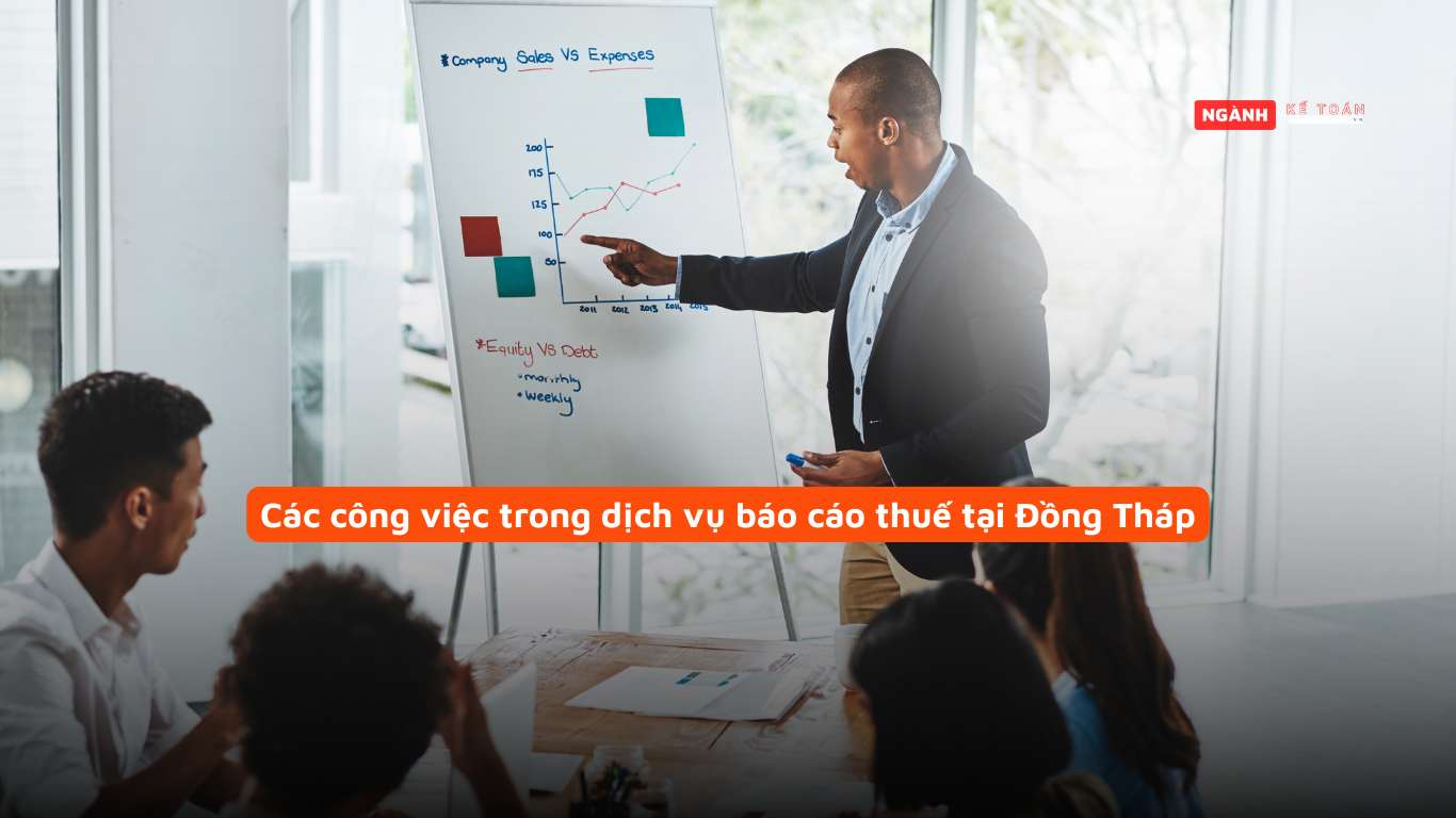Các công việc trong dịch vụ báo cáo thuế tại Đồng Tháp Các công việc trong dịch vụ báo cáo thuế tại Đồng Tháp