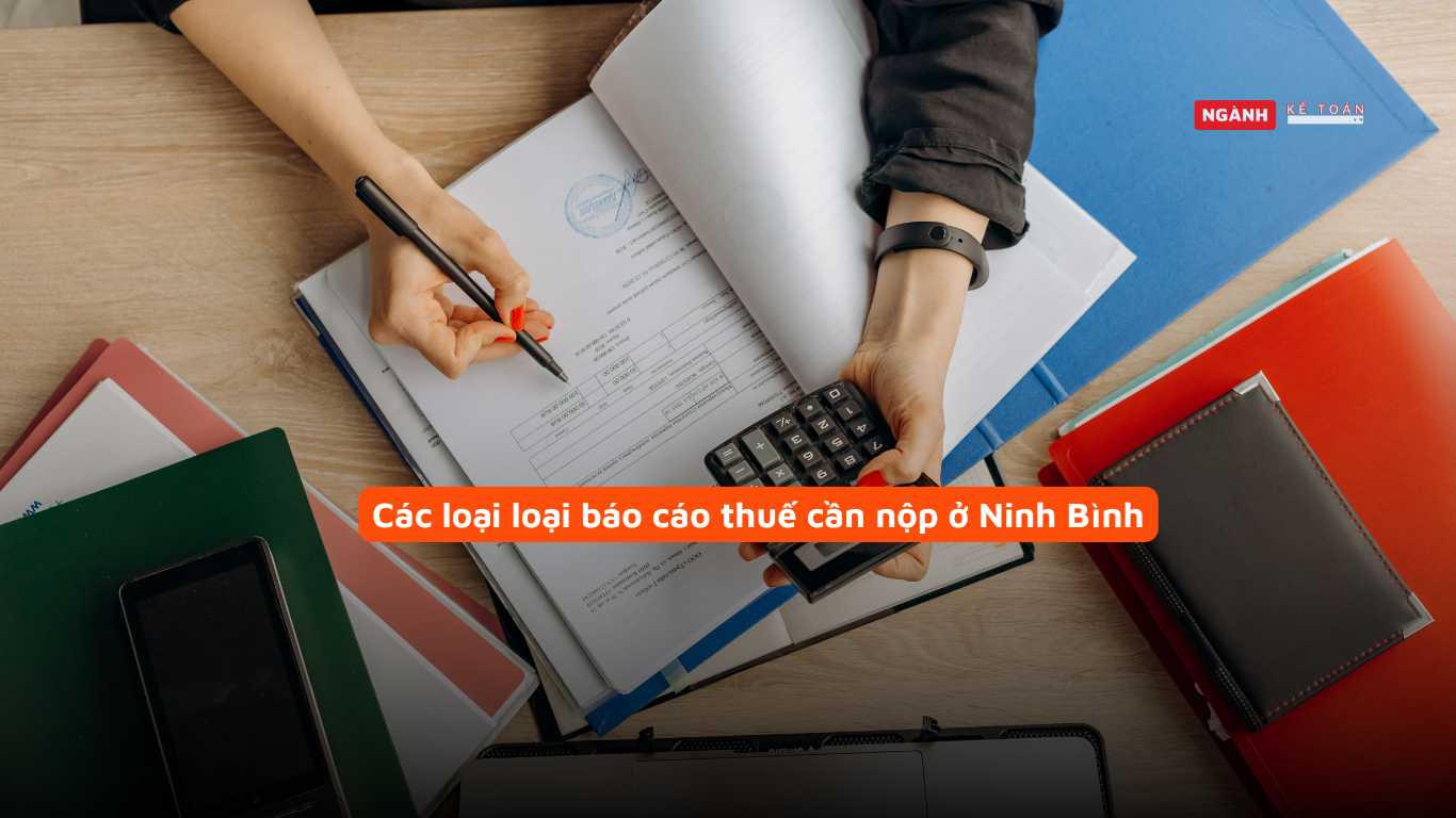 Các loại loại báo cáo thuế cần nộp ở Ninh Bình