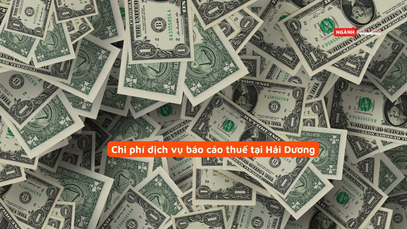 Chi phí dịch vụ báo cáo thuế tại Hải Dương
