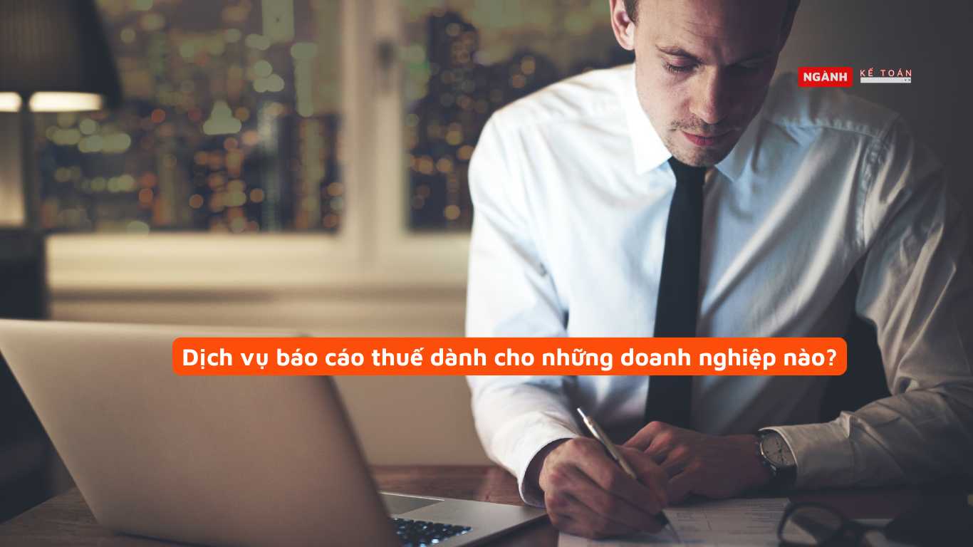 Dịch vụ báo cáo thuế dành cho những doanh nghiệp nào?