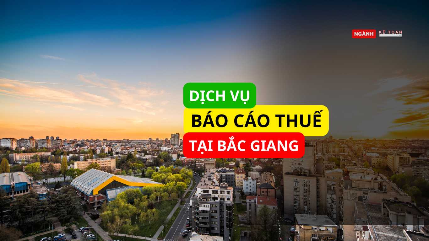 Dịch vụ báo cáo thuế tại Bắc Giang