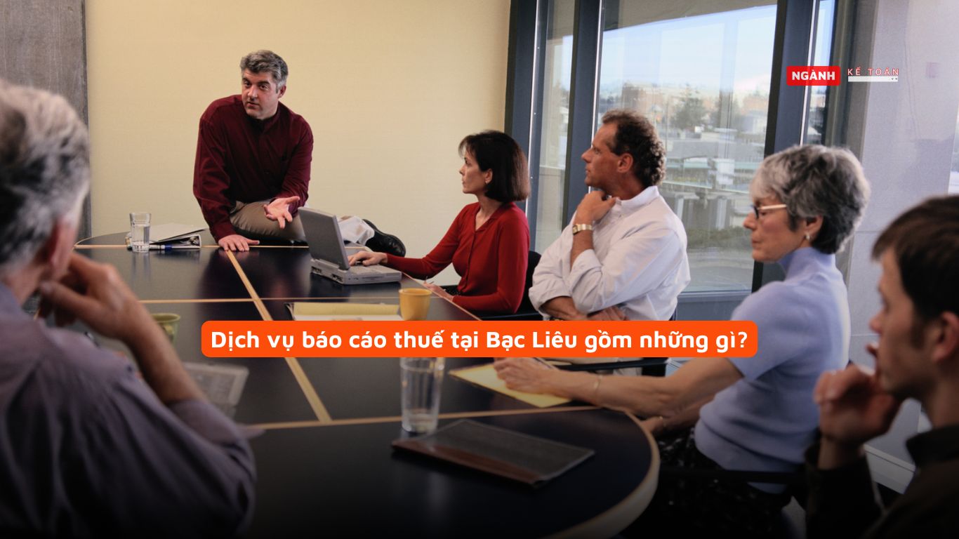 Dịch vụ báo cáo thuế tại Bạc Liêu gồm những gì? Dịch vụ báo cáo thuế tại Bạc Liêu gồm những gì