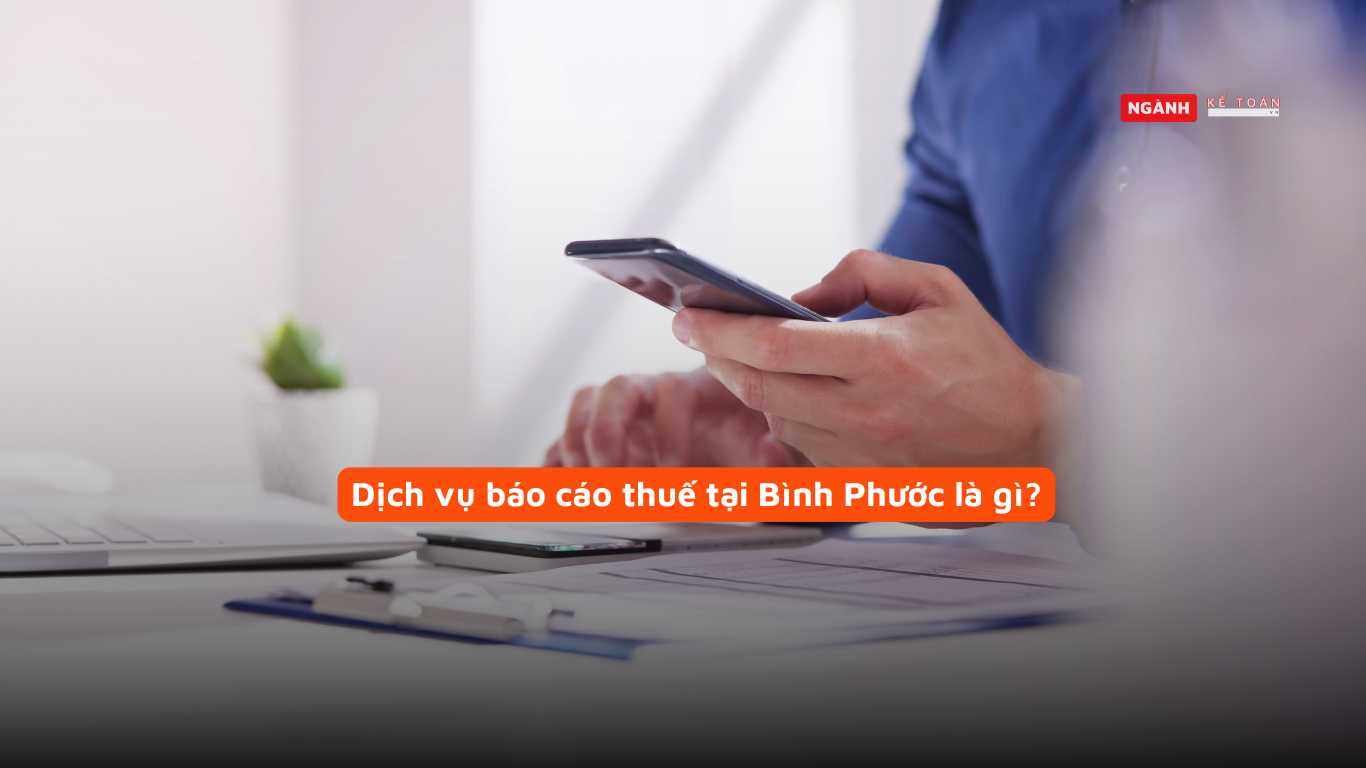 Dịch vụ báo cáo thuế tại Bình Phước là gì?