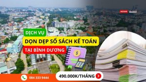 Dịch vụ dọn dẹp sổ sách kế toán Bình Dương