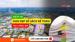 Dọn dẹp sổ sách kế toán Long An