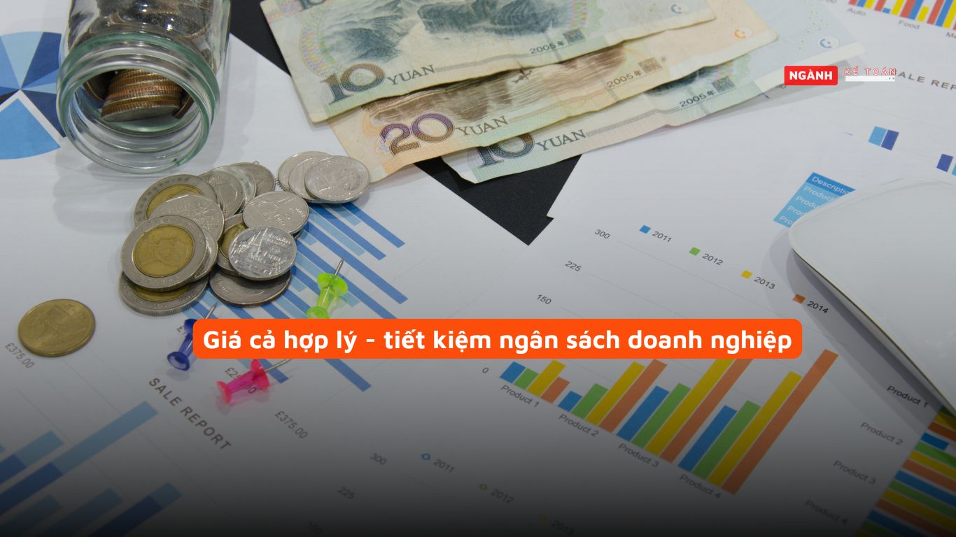 Giá cả hợp lý - tiết kiệm ngân sách doanh nghiệp