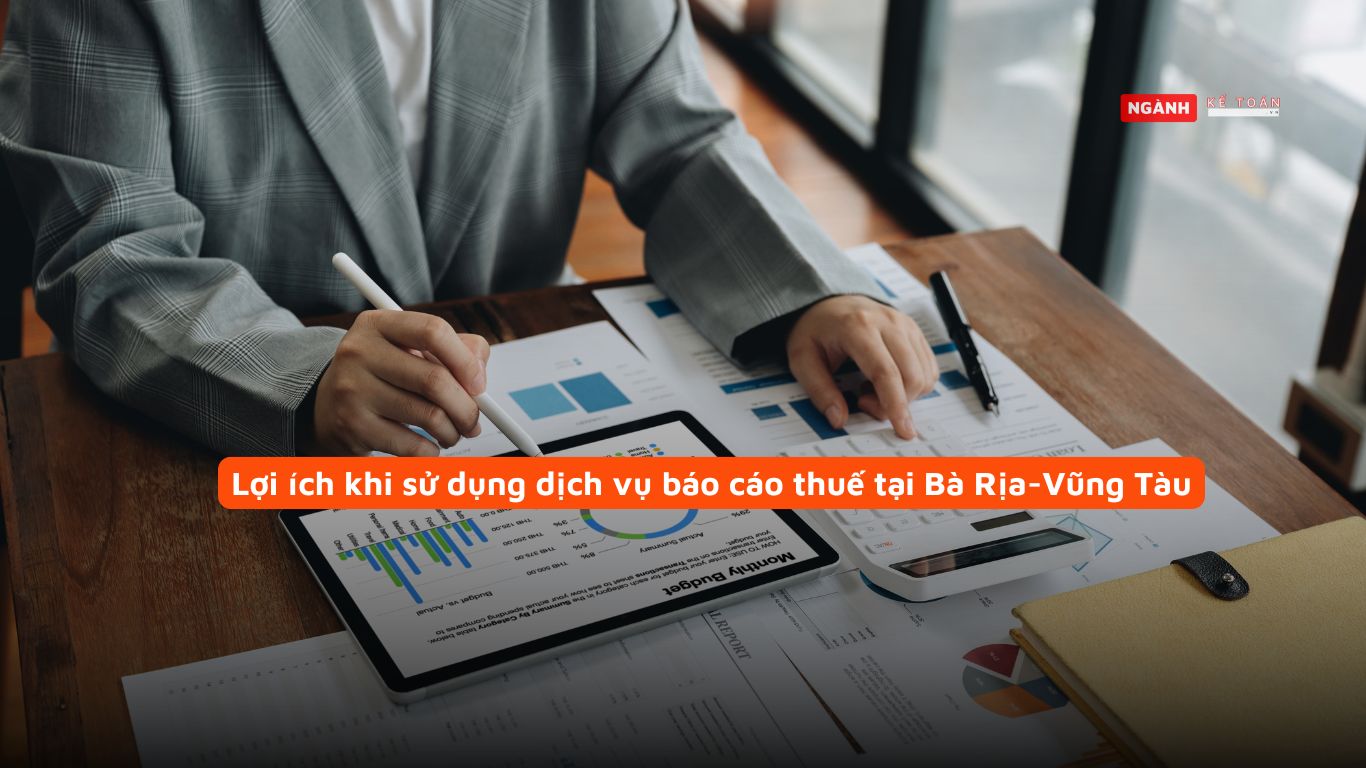 Lợi ích khi sử dụng dịch vụ báo cáo thuế tại Bà Rịa-Vũng Tàu