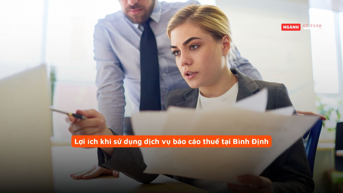 Lợi ích khi sử dụng dịch vụ báo cáo thuế tại Bình Định