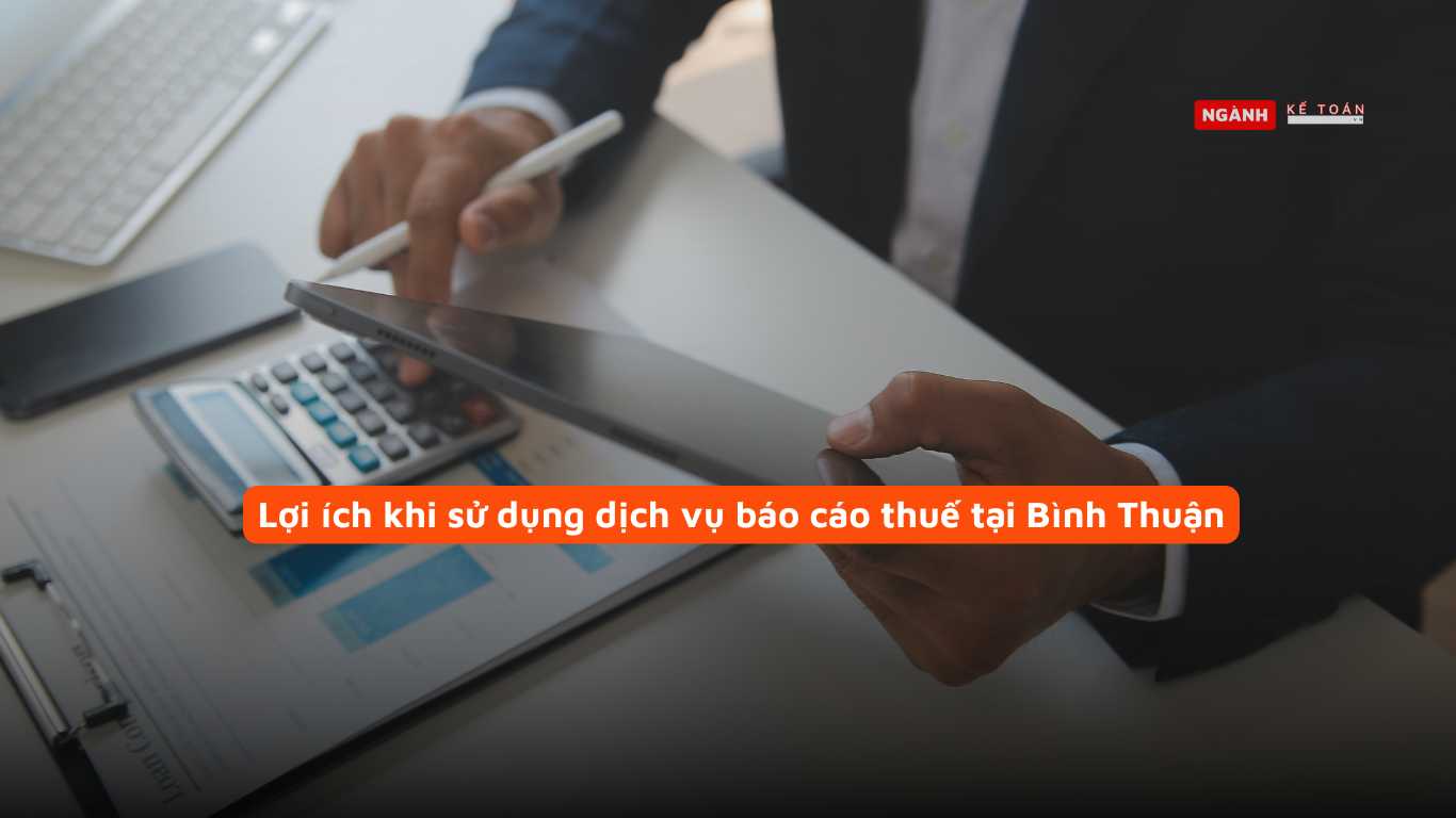 Lợi ích khi sử dụng dịch vụ báo cáo thuế tại Bình Thuận
