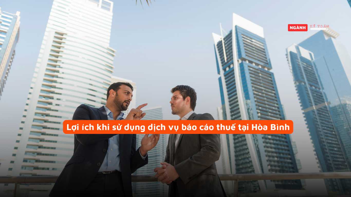 Lợi ích khi sử dụng dịch vụ báo cáo thuế tại Hòa Bình