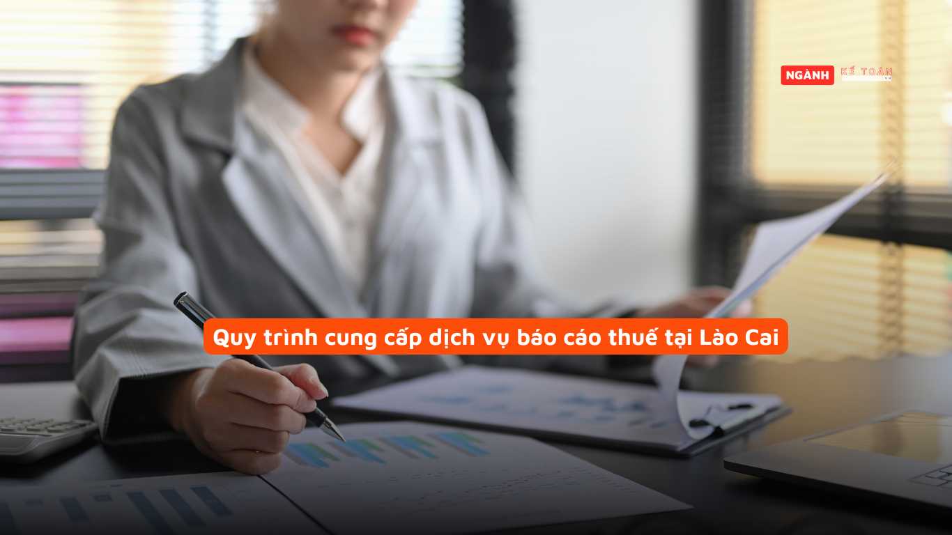 Quy trình cung cấp dịch vụ báo cáo thuế tại Lào Cai