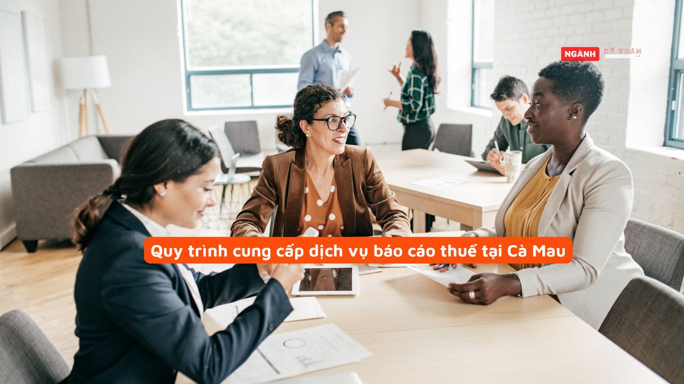 Quy trình cung cấp dịch vụ báo cáo thuế tại Cà Mau