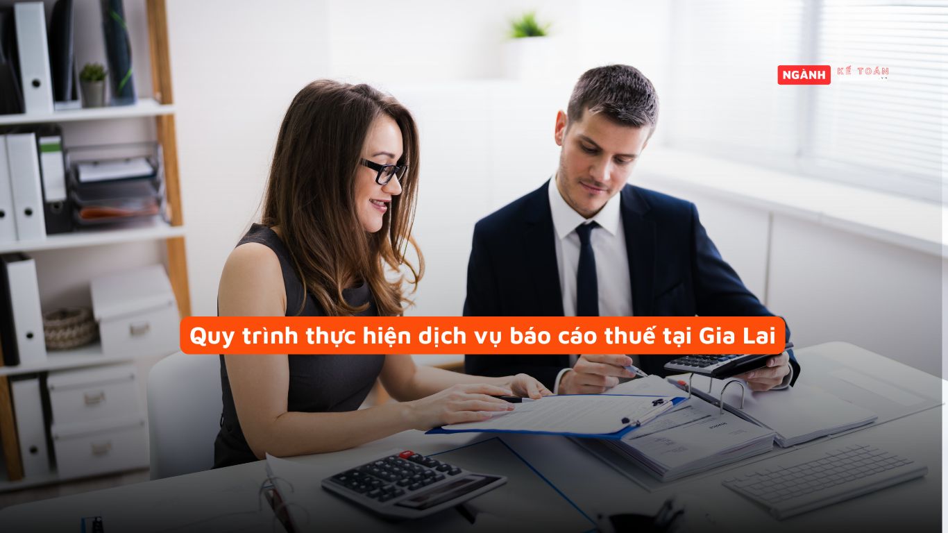 Quy trình thực hiện dịch vụ báo cáo thuế tại Gia Lai