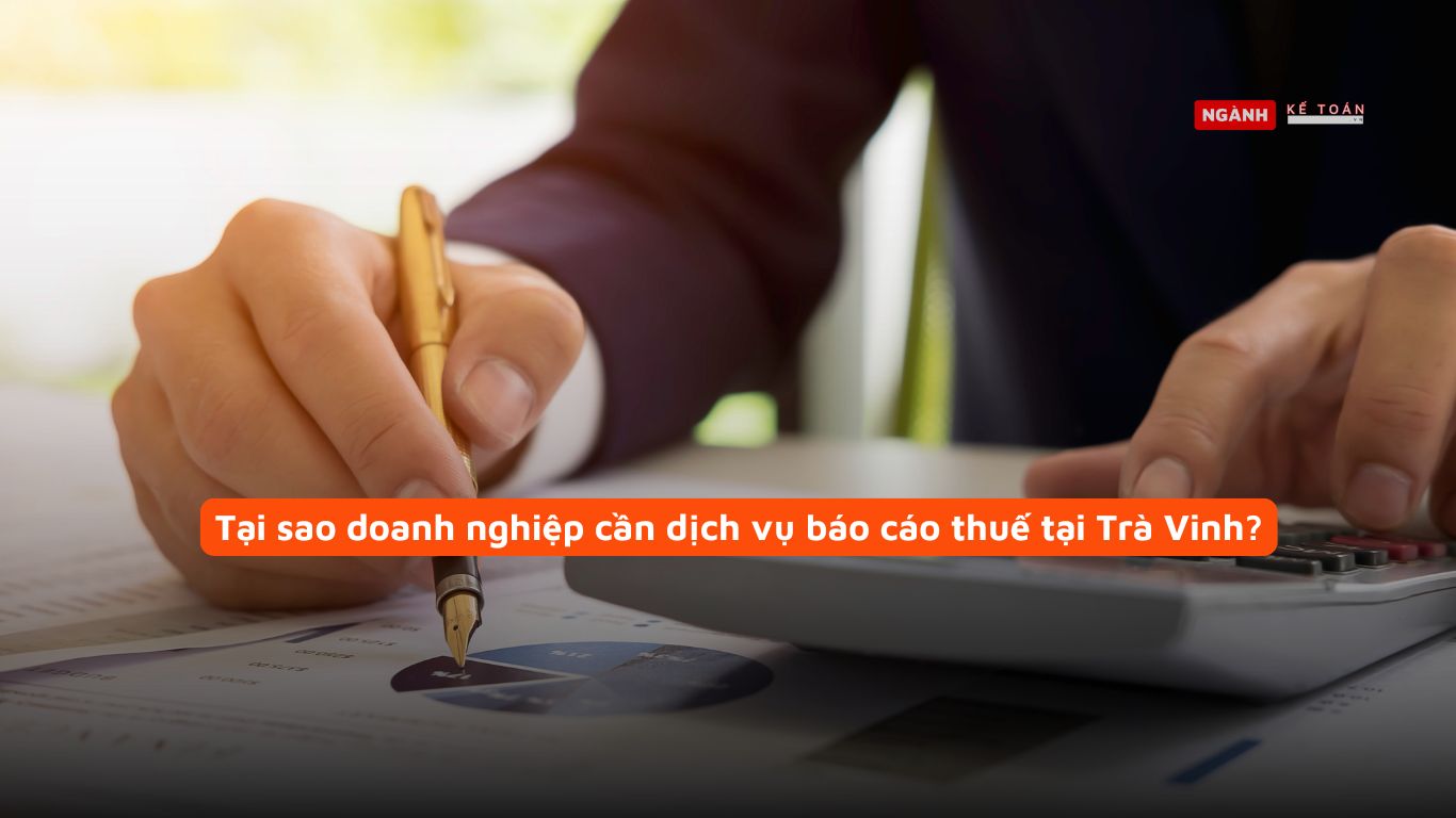 Tại sao doanh nghiệp cần dịch vụ báo cáo thuế tại Trà Vinh?