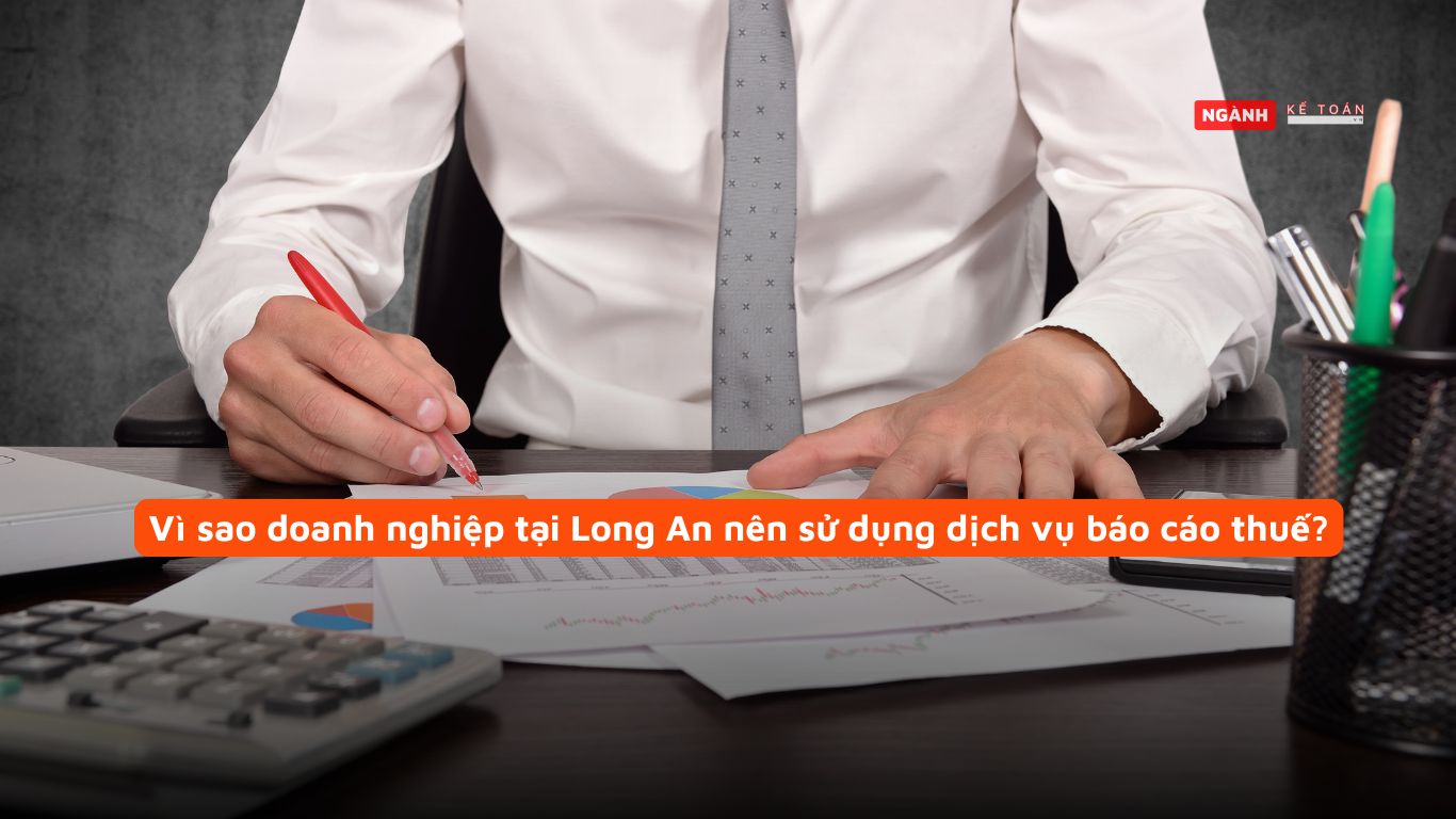 Vì sao doanh nghiệp tại Long An nên sử dụng dịch vụ báo cáo thuế?