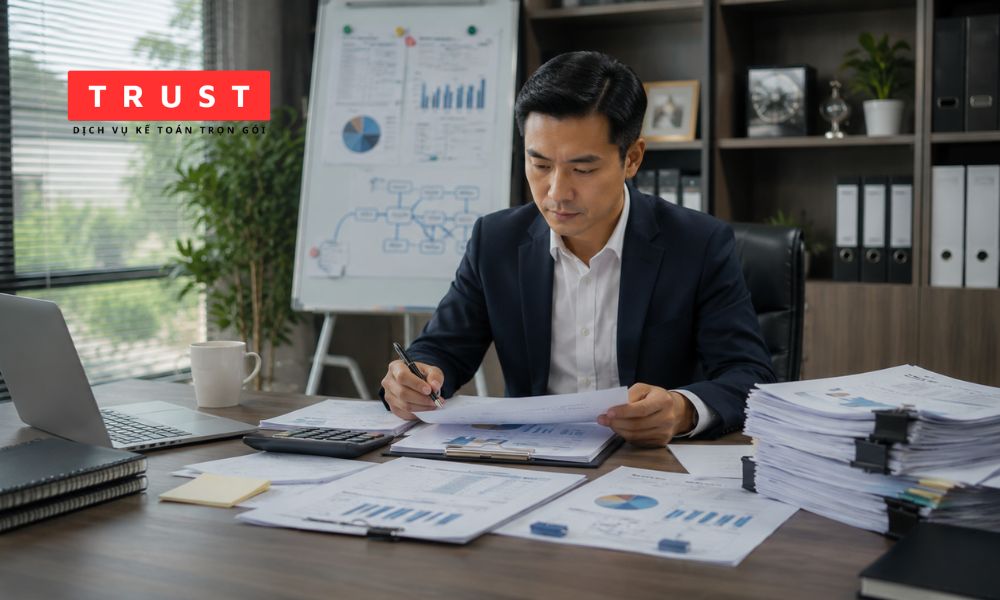 Quy trình kế toán bài bản hỗ trợ quản trị doanh nghiệp hiệu quả