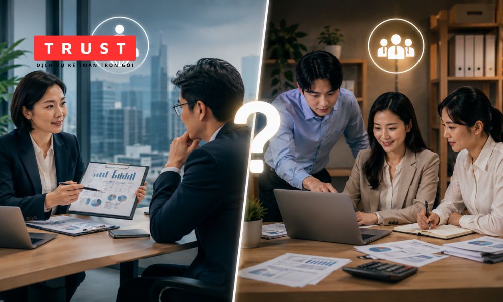 Kế toán trưởng thuê ngoài tư vấn thuế và kế toán chuyên sâu